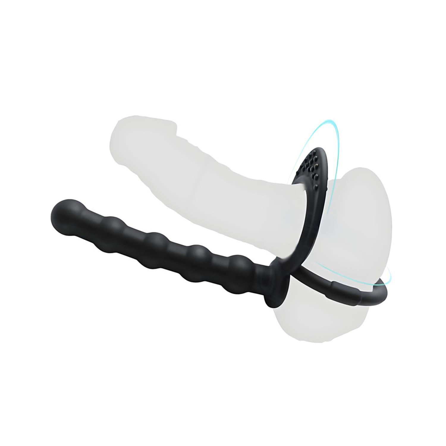 5008.jpg Dildolu Penis Testis Halkası - Görsel 1