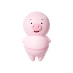 Sevimli Domuz Figür Dil Vibratör Pembe