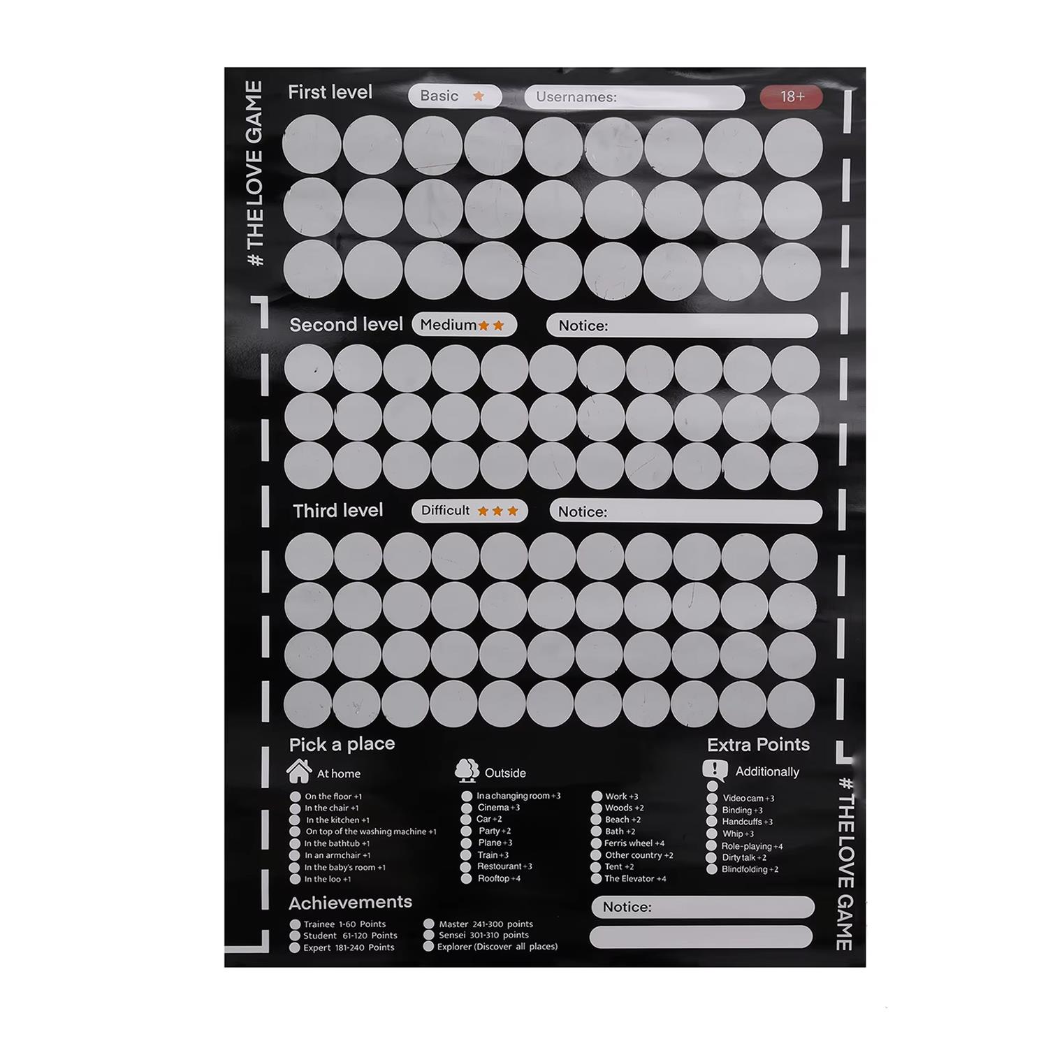 5289.jpg Aşk Seviyesi 100 – Çiftlere Özel Kazı-Kazan Görev Posteri Türkçe - Görsel 1