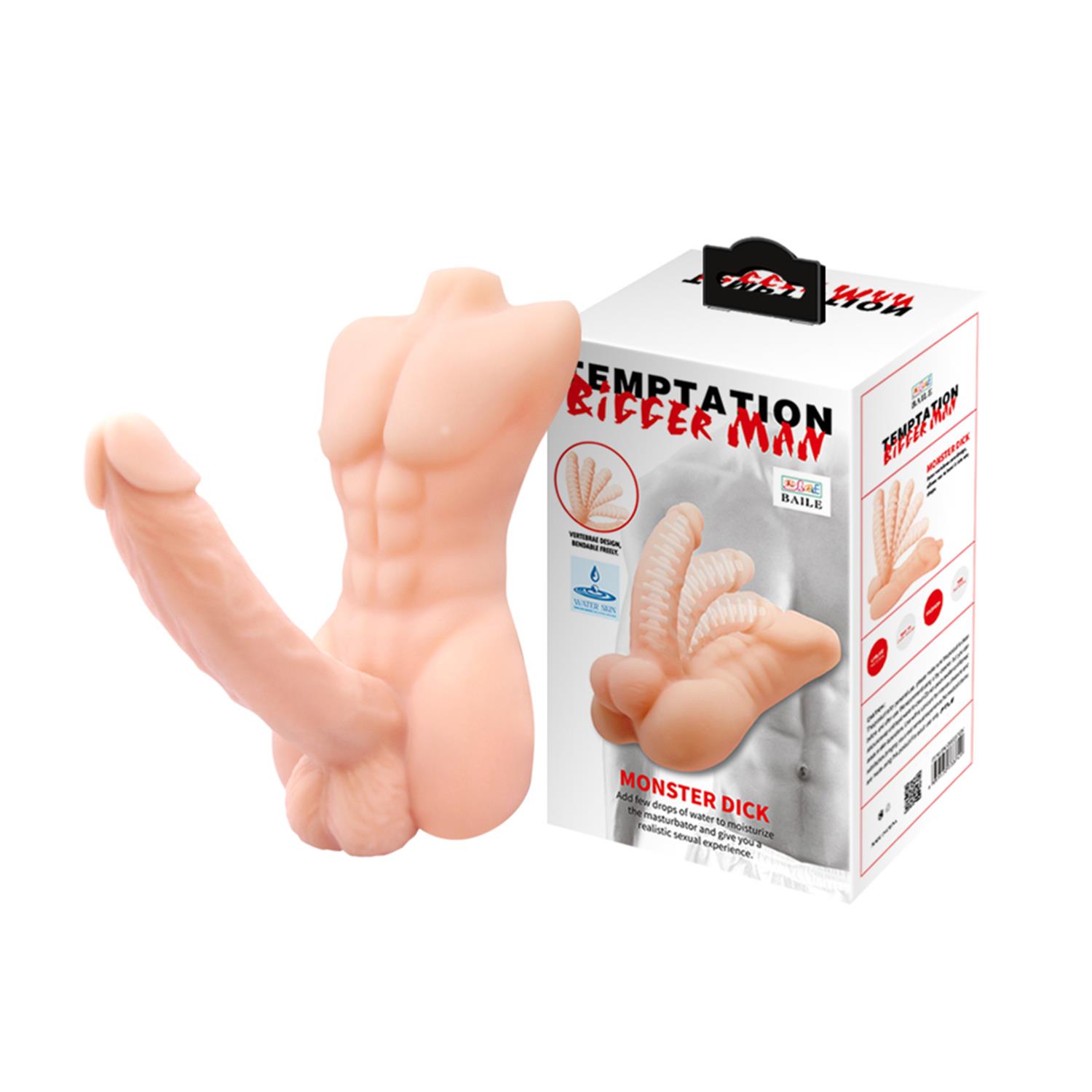 baile-temptation-bigger-man-kikirdakli-torso-dildo-5799.jpg Baile Temptation Bigger Man Kıkırdaklı Torso Dildo - Görsel 1