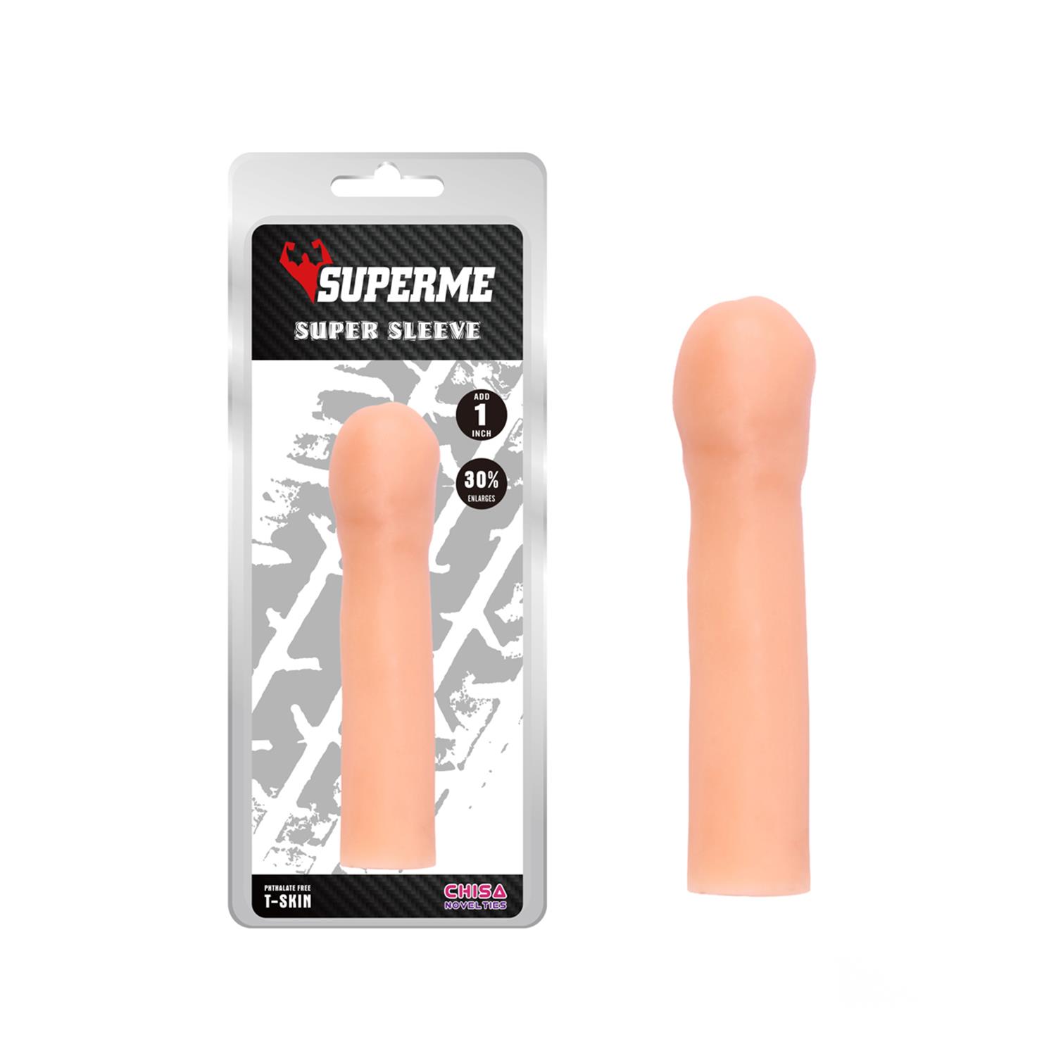 chisa-super-sleeve-t-skin-gercekci-penis-kilifi-6103.jpg Chisa Super Sleeve T-Skin Gerçekçi Penis Kılıfı - Görsel 1