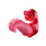 Çift Dilli 3’ü 1 Arada Titreşimli Vibratör Masaj Aleti – G Noktası ve Klitoris Uyarıcı