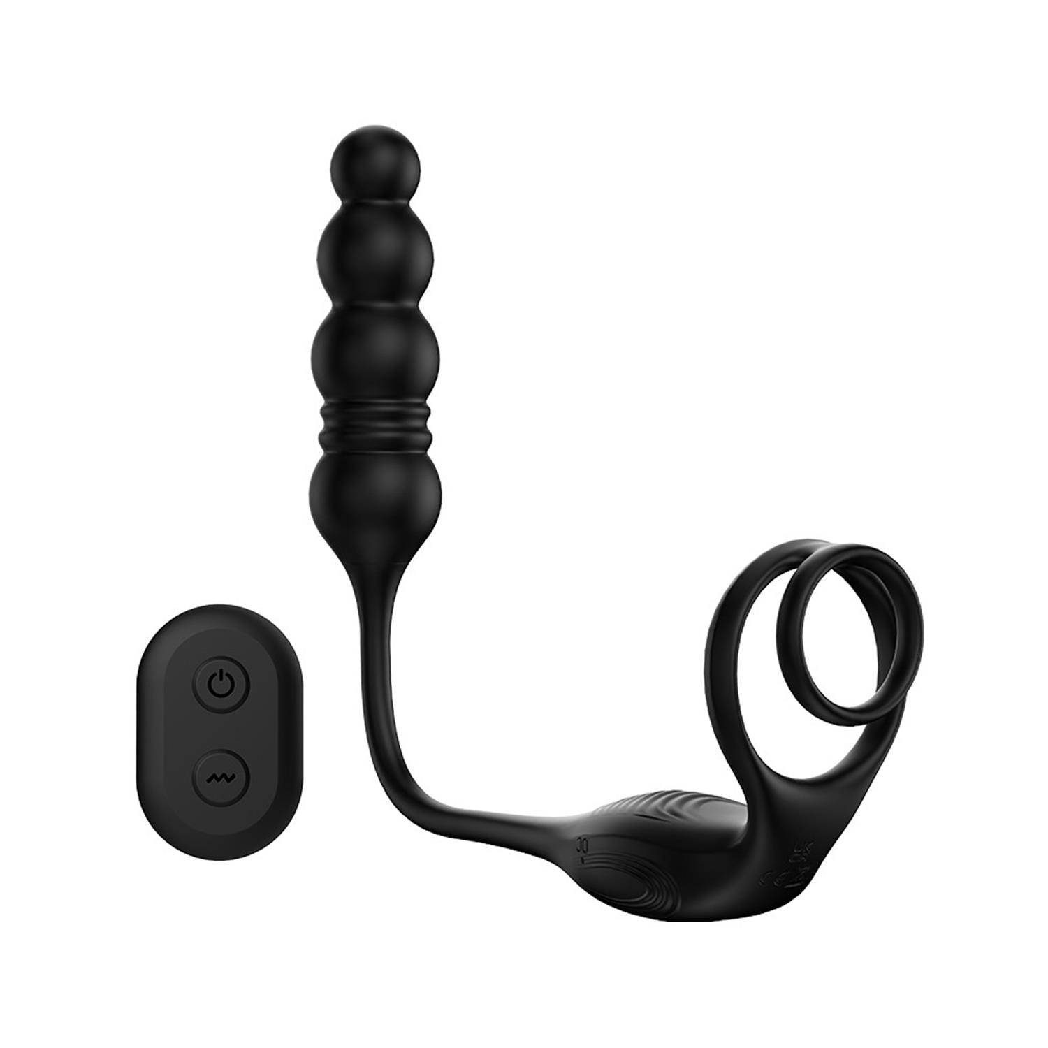 erkekler-icin-cift-halkali-anal-vibrator-prostat-masajoru-9-titresim-itme-modu-usb-sarjli-su-gecirmez-4342.jpg Erkekler İçin Çift Halkalı Anal Vibratör – Prostat Masajörü, 9 Titreşim & İtme Modu, USB Şarjlı, Su Geçirmez - Görsel 1