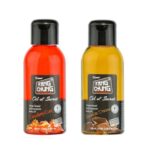 Fang Chung Çikolata + Çilek Aromalı Masaj Yağı - 100ml. 2'li Set