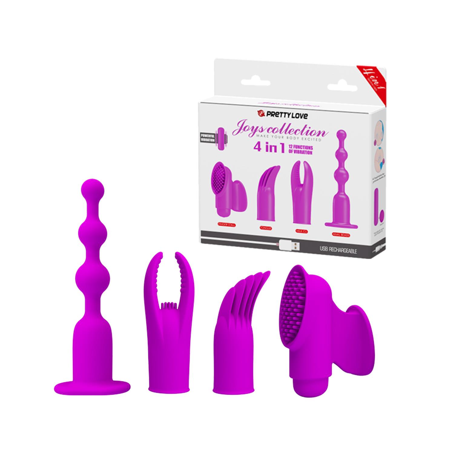 pretty-love-4-u-1-arada-usb-sarjli-12-mod-titresimli-bullet-set-5810.jpg Pretty Love 4’ü 1 Arada USB Şarjlı 12 Mod Titreşimli Bullet Set - Görsel 1