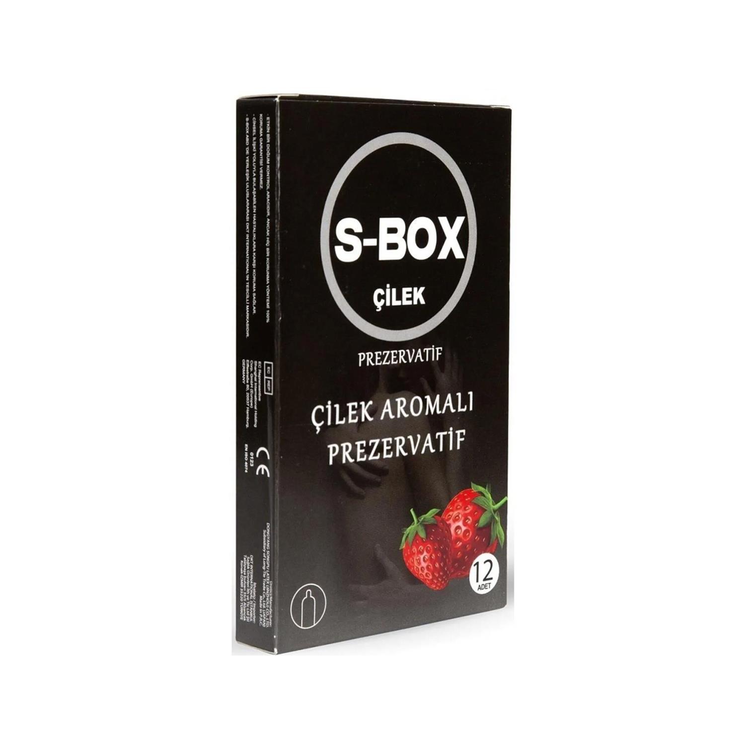s-box-cilek-aromali-prezervatif-4264-1.jpg S-Box Çilek Aromalı Prezervatif - Görsel 1