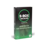 S-Box Geceler Özel Kayganlaştırıcılı Prezervatif