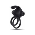Titreşimli Rabbit Penis Halkası Siyah