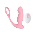 Uzaktan Kumandalı Çift Motorlu Masaj Cihazı Pembe – 10+10 Mod, USB Şarjlı, Su Geçirmez