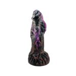 Vajina Detaylı Gerçekçi Dildo Siyah - 22 cm
