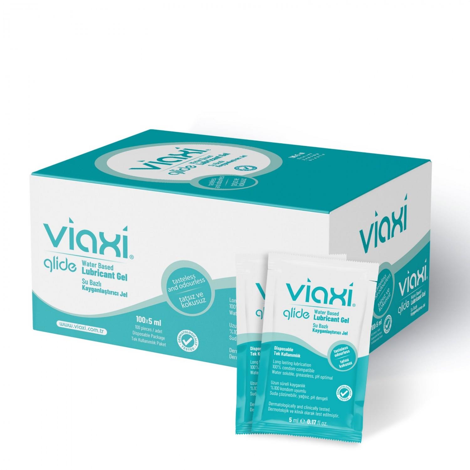 viaxi-glide-kayganlastirici-jel-100x5ml-3820.jpg Viaxi Glide Kayganlaştırıcı Jel 100x5ml - Görsel 1