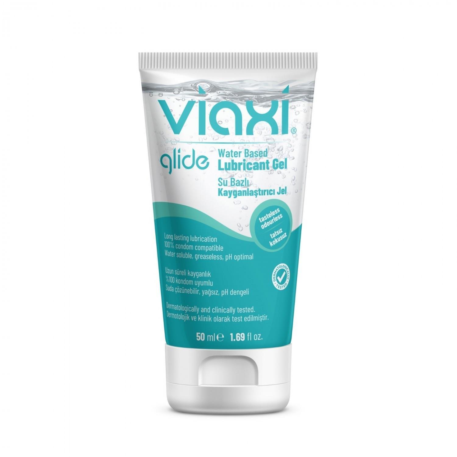 viaxi-glide-su-bazli-kayganlastirici-jel-sade-50-ml-3566.jpg Viaxi Glide Su Bazlı Kayganlaştırıcı Jel Sade 50 ml - Görsel 1